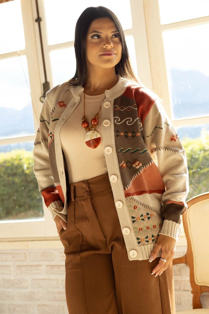 Casaco em lã Tália - Imagem 2