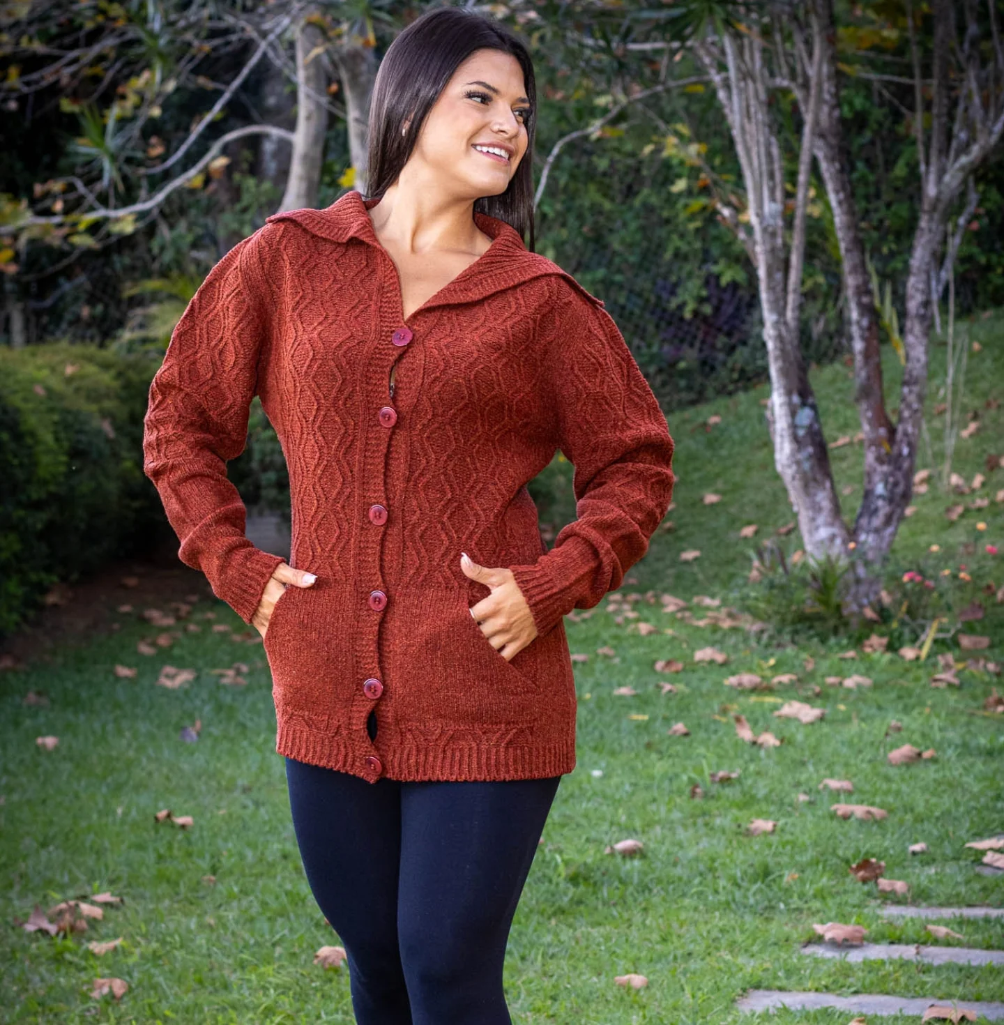 Cardigan em Mousse Prímula - Imagem 3