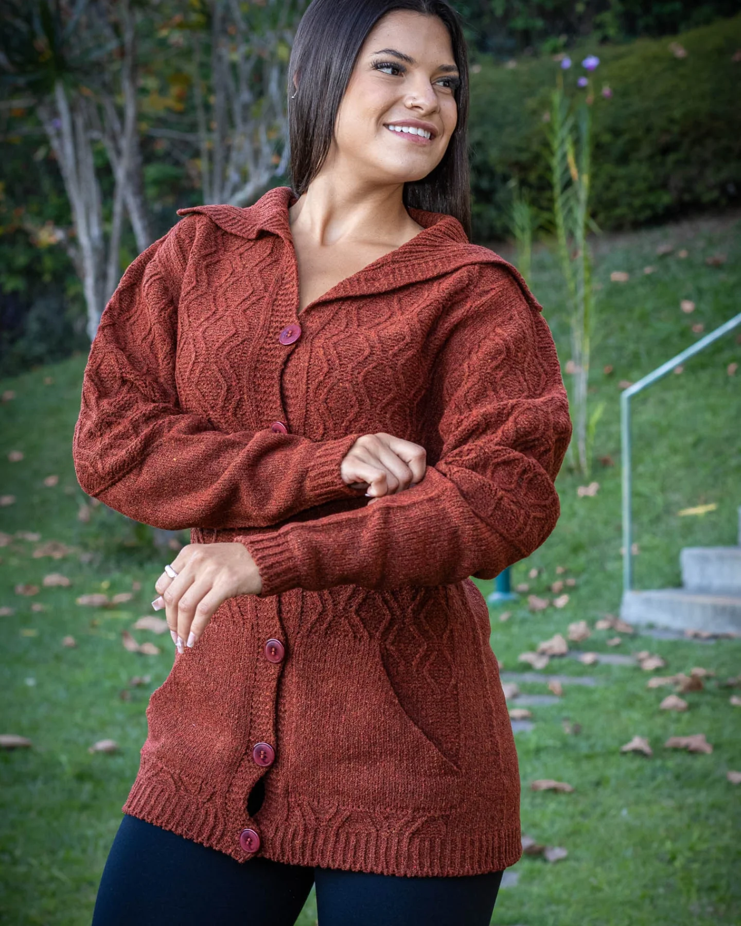 Cardigan em Mousse Prímula - Imagem 4