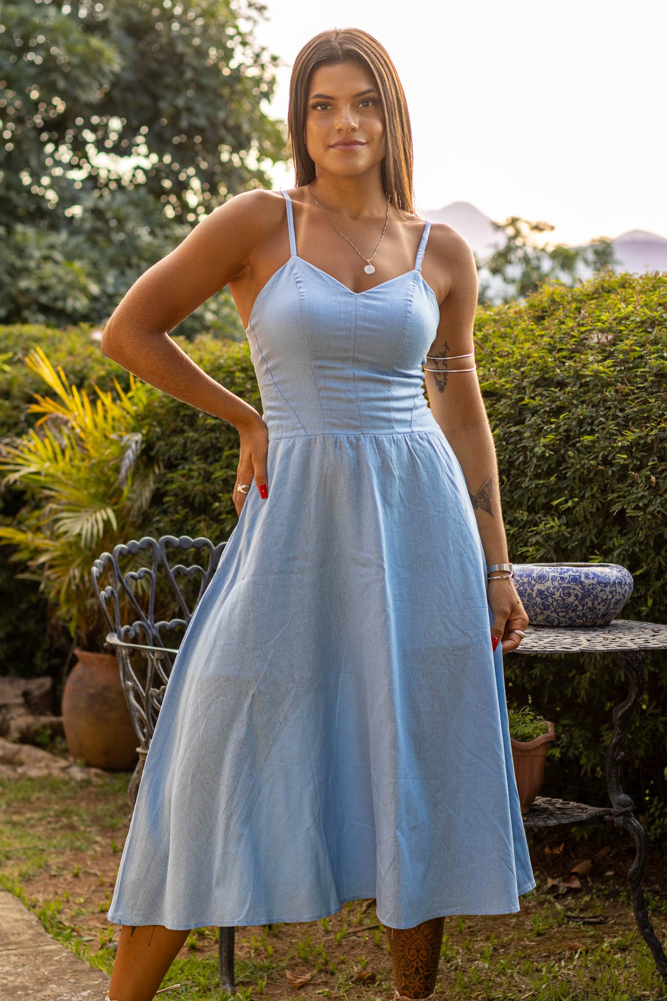 Vestido Dália Midi - Imagem 6