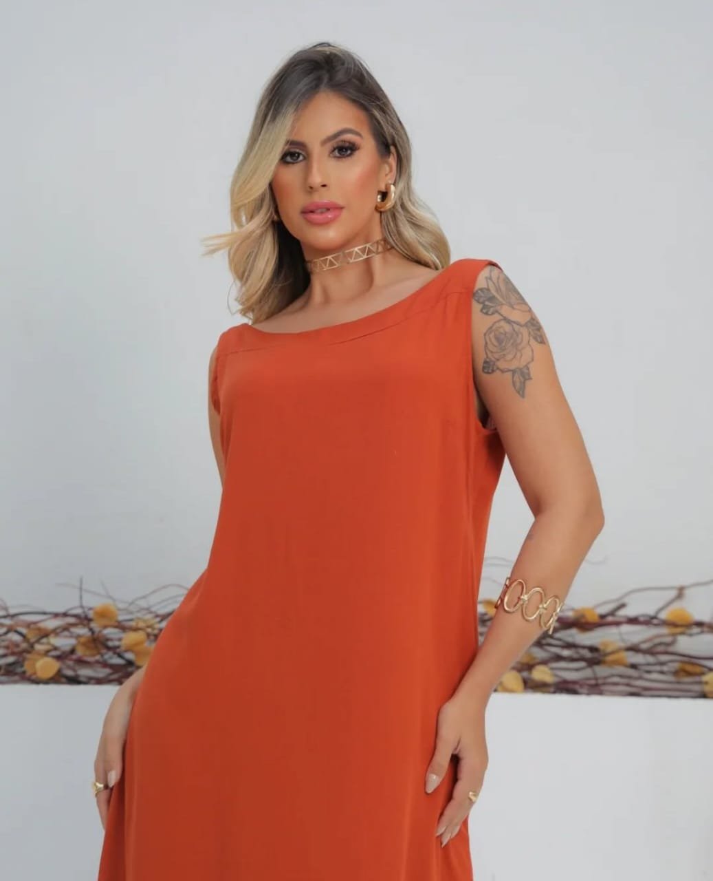 Vestido Petúnia em Viscolinho - Imagem 3