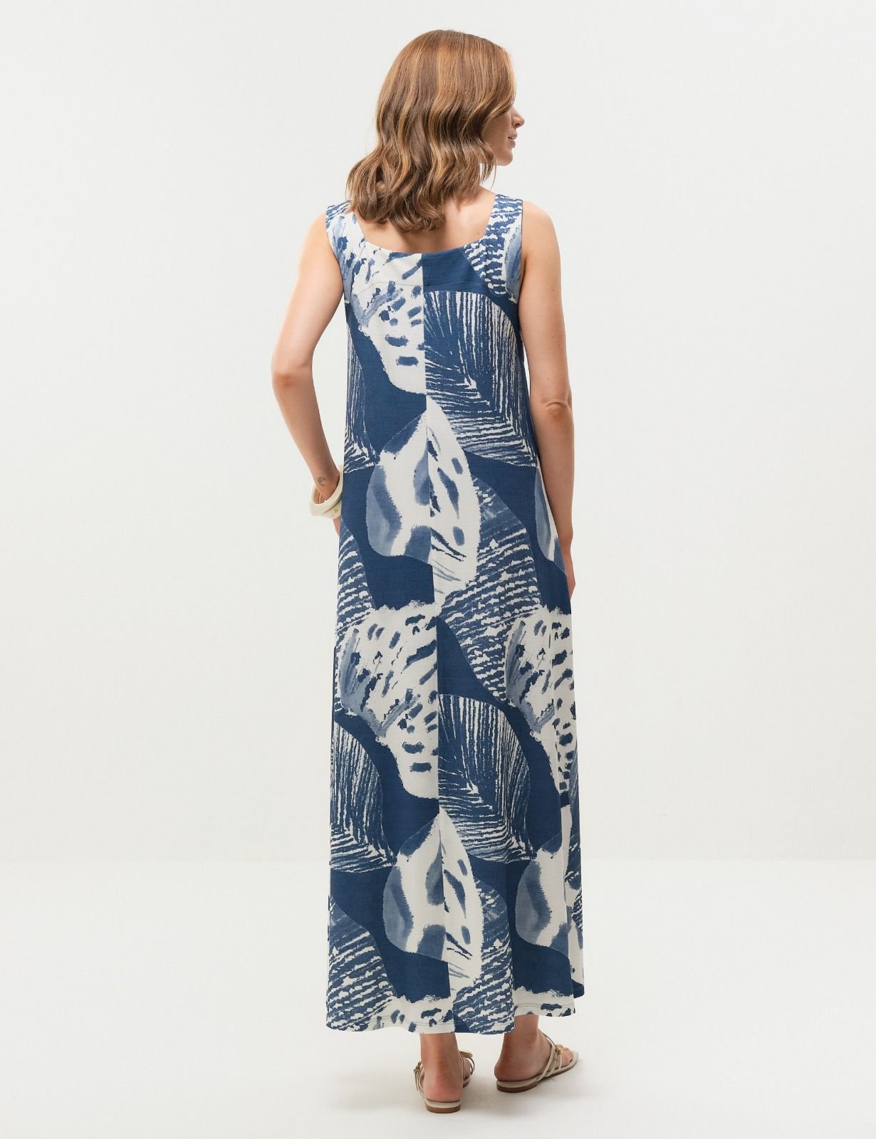 Vestido Azulão MIDI em Malha - Imagem 2