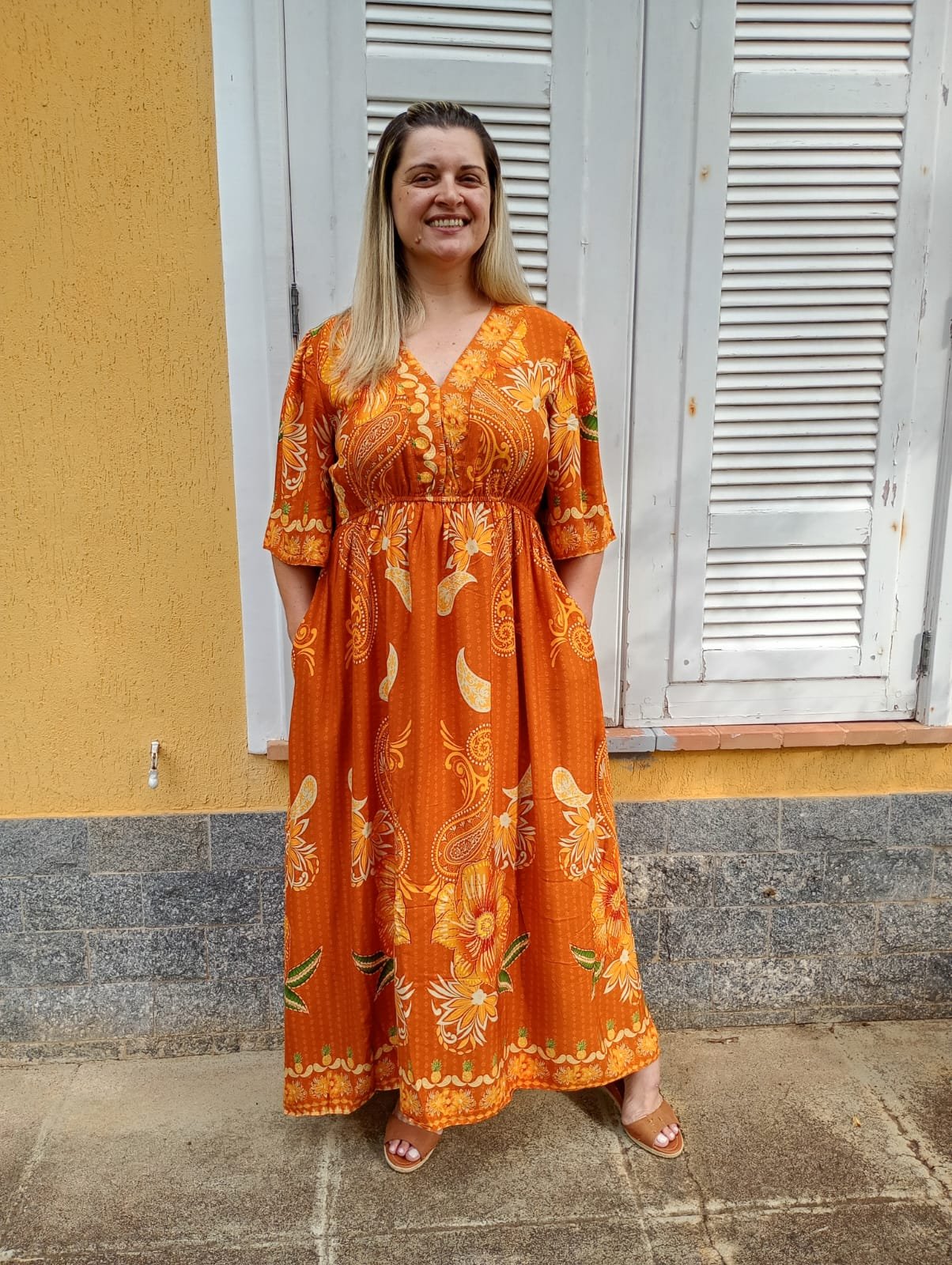 Vestido Longo Ninféia - Imagem 2